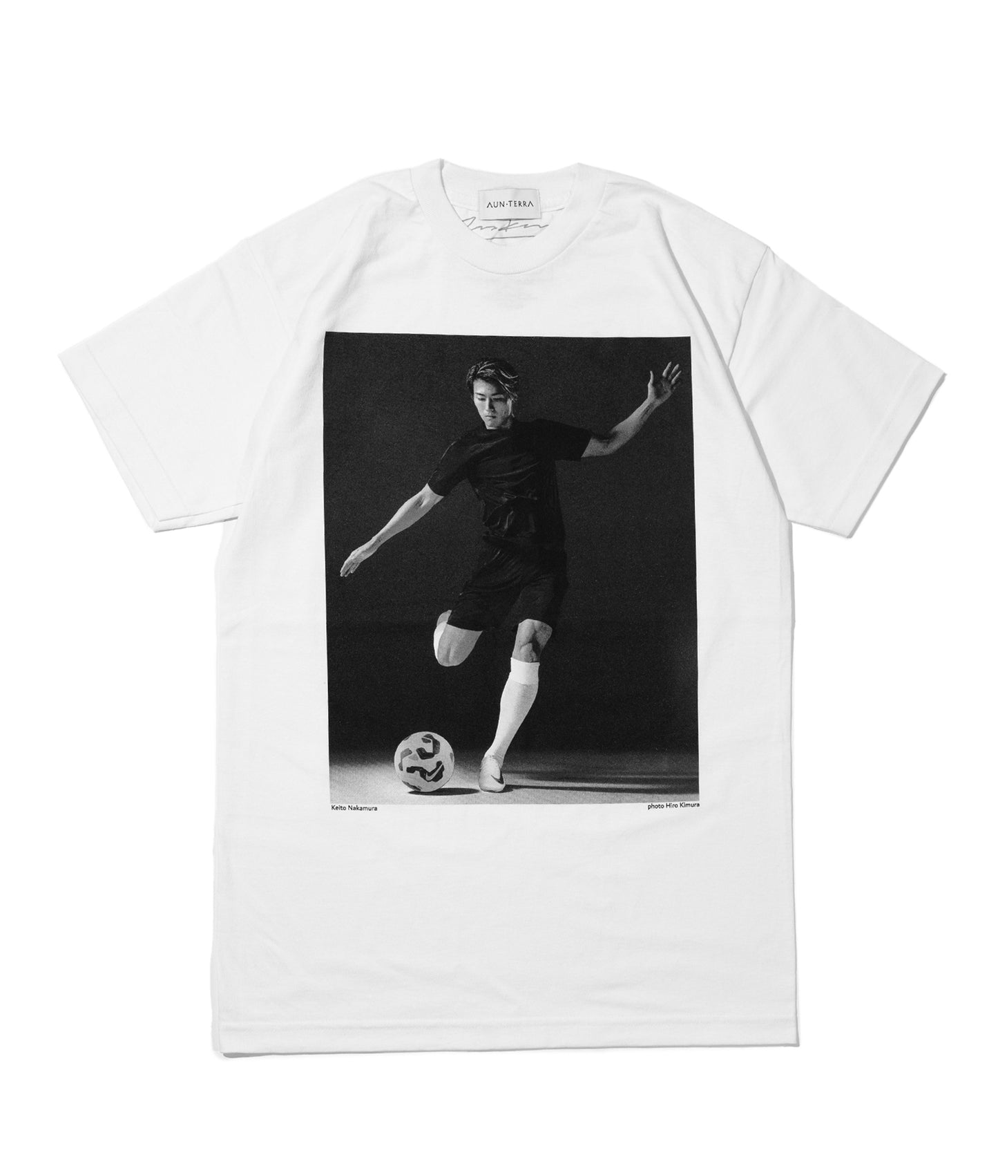 AUN•TERRA X HIRO KIMURA X KEITO NAKAMURA T-shirt.WHITE