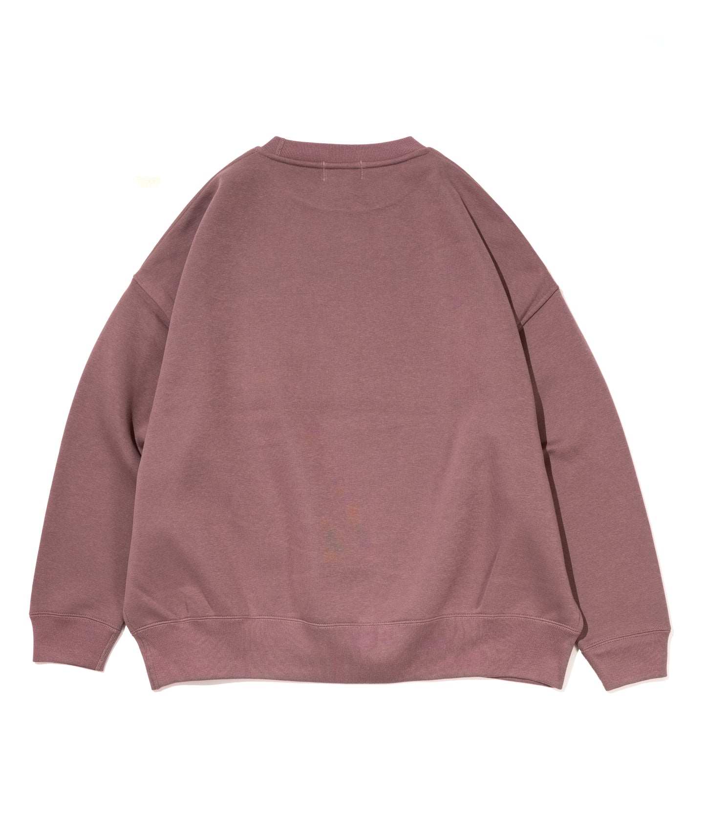 AUN・TERRA X TIECHEL 10oz BIG CREWNECK SWEAT MAROON