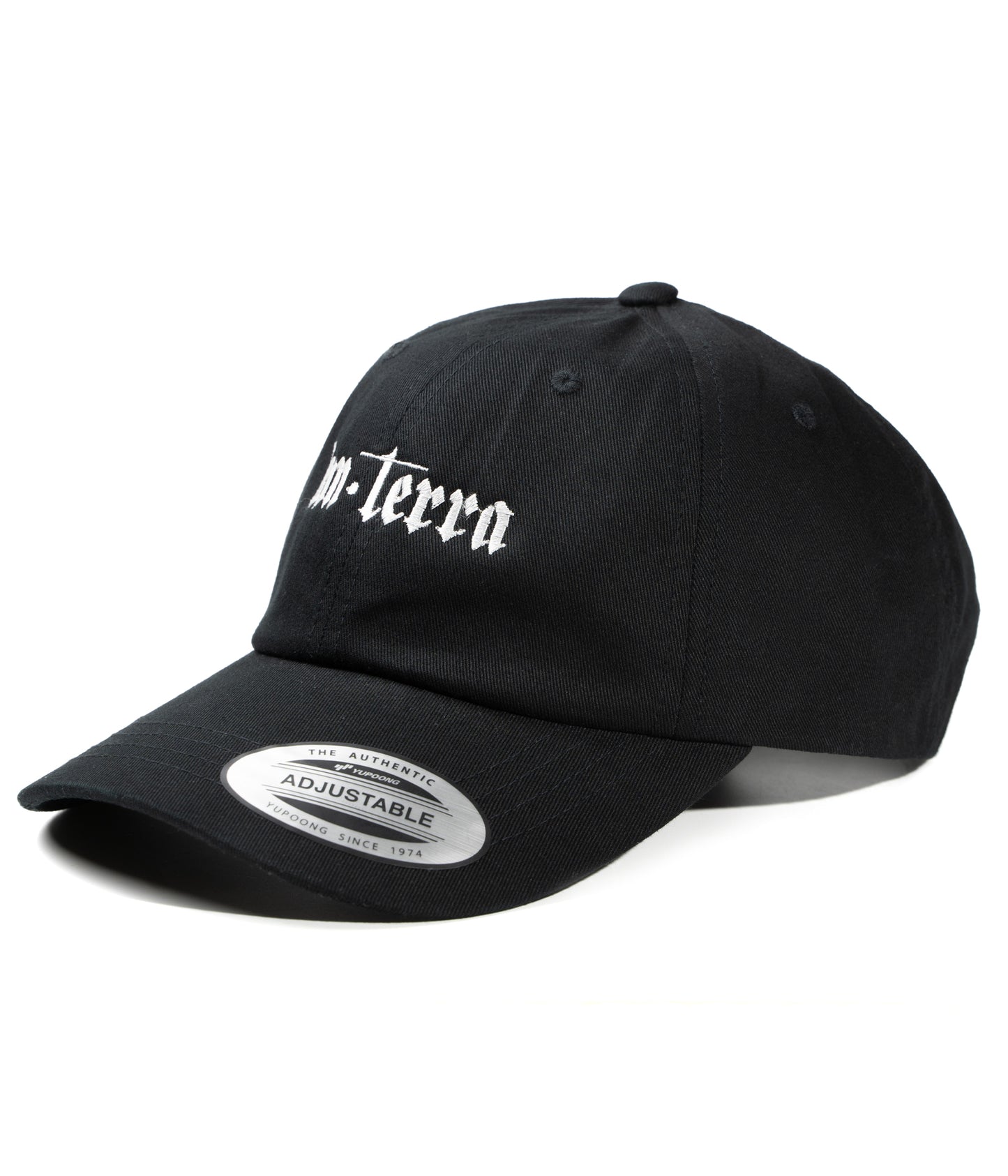 AUN・TERRA. IN LINE SANSKRIT CAP BLACK