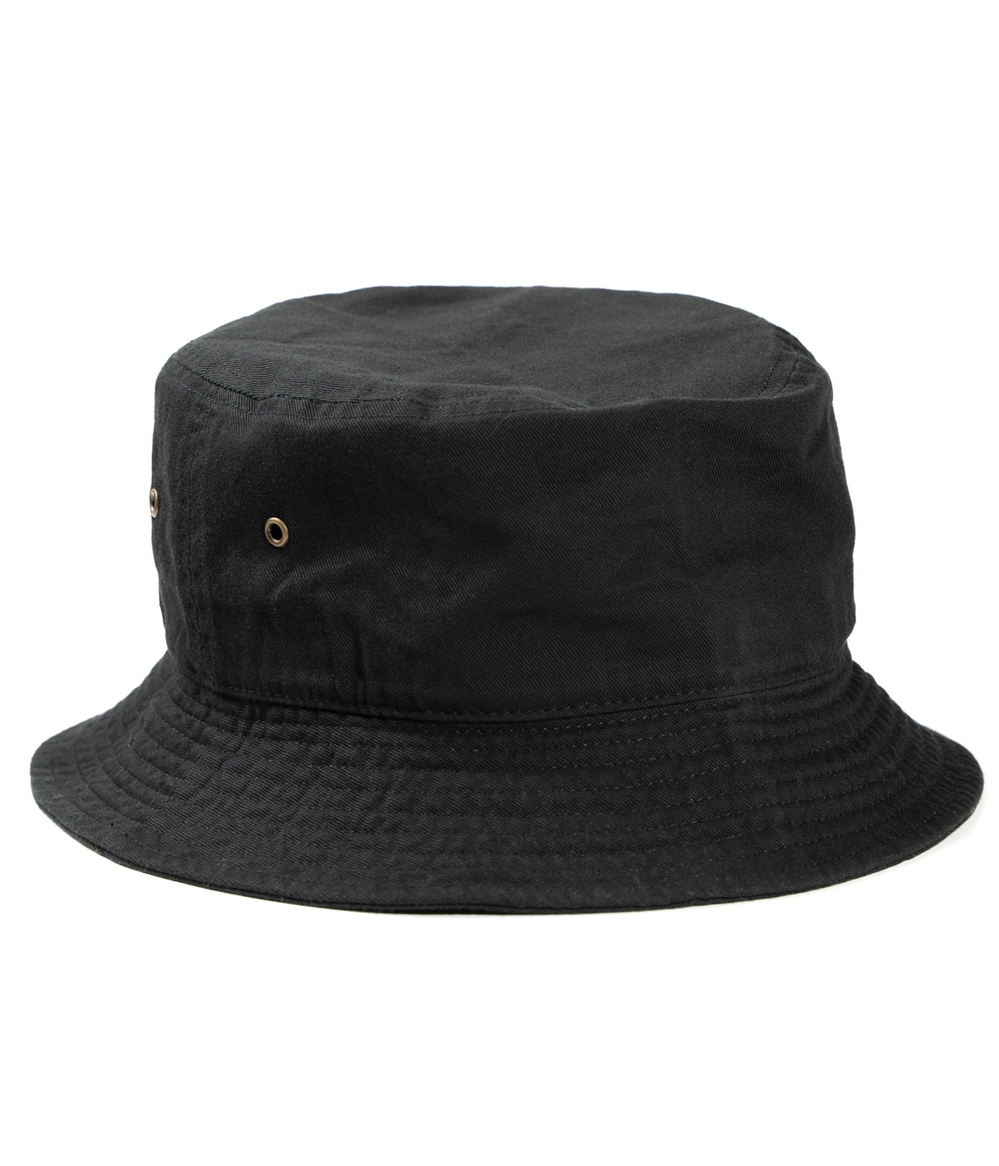 AUN・TERRA. IN LINE SANSKRIT BUCKET HAT BLACK