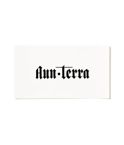 AUN・TERRA. IN LINE SANSKRIT STICKER